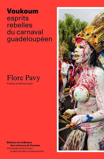 Couverture du livre « Voukoum : Esprits rebelles du carnaval guadeloupéen » de Flore Pavy aux éditions Maison Des Sciences De L'homme