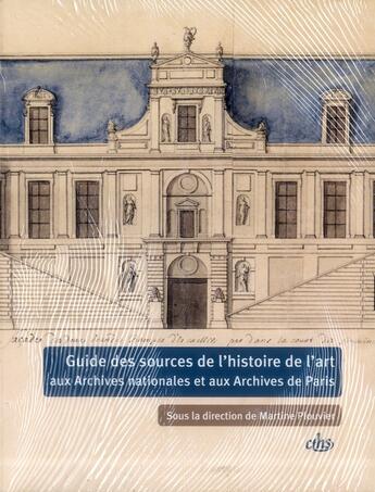Couverture du livre « Guide des sources de l histoire de l art » de Plouvier/Brunel aux éditions Cths Edition