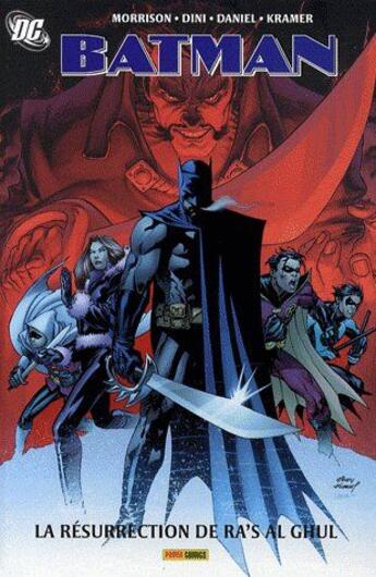 Couverture du livre « Batman ; la résurrection de Ra's Al Ghul » de Daniel et Morrison et Kramer et Dini aux éditions Panini