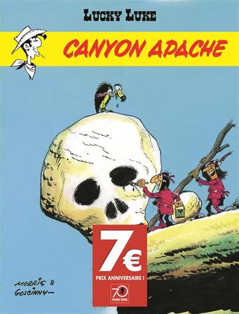 Couverture du livre « Lucky Luke t.6 : Canyon apache » de Rene Goscinny et Morris aux éditions Lucky Comics