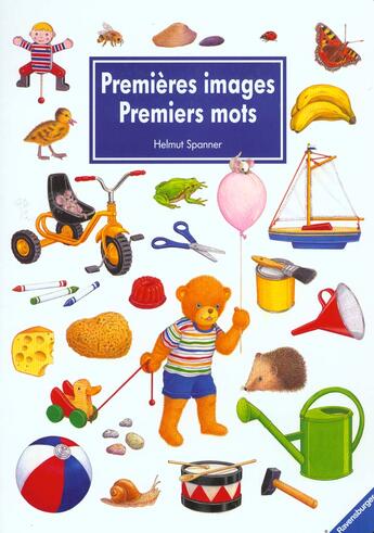 Couverture du livre « Les premieres images premiers mots » de Helmut Spanner aux éditions Ravensburger