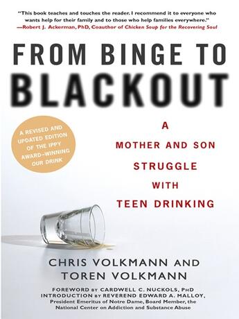 Couverture du livre « From Binge to Blackout » de Volkmann Toren aux éditions Penguin Group Us
