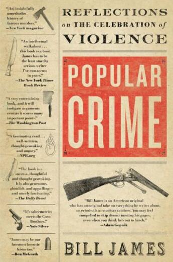 Couverture du livre « Popular crime » de Bill James aux éditions Scribner