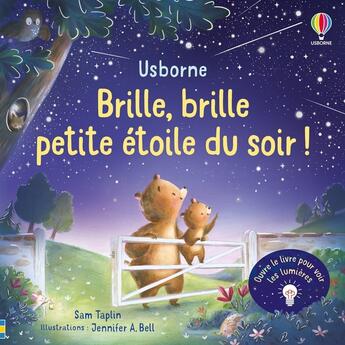 Couverture du livre « Brille, brille : brille, brille petite étoile du soir ! » de Sam Taplin et Gemma Raynor aux éditions Usborne