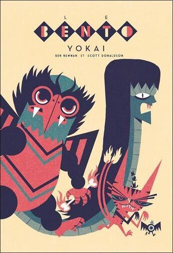 Couverture du livre « Le bento yokai » de Ben Newman aux éditions Nobrow