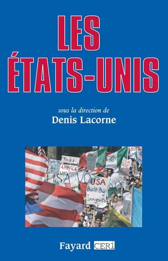 Couverture du livre « Les états-unis » de Lacorne-D aux éditions Fayard