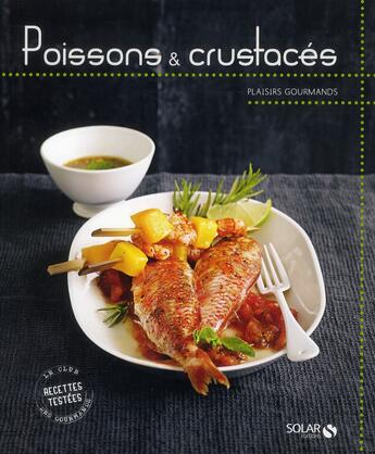 Couverture du livre « Poissons & crustacés » de  aux éditions Solar