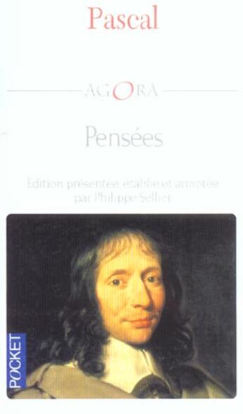 Couverture du livre « Pascal Pensees » de Philippe Sellier aux éditions Pocket