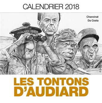 Couverture du livre « Calendrier les tontons d'Audiard (édition 2018) » de  aux éditions Carabas