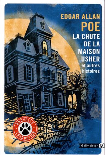 Couverture du livre « La chute de la maison Usher ; et autres histoires » de Edgar Allan Poe aux éditions Gallmeister