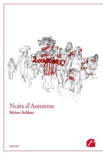 Couverture du livre « Nuits d'automne » de Sirine Achkar aux éditions Editions Du Panthéon