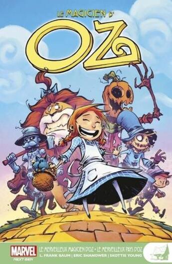 Couverture du livre « Le magicien d'Oz » de Eric Shanower et Skottie Young aux éditions Panini