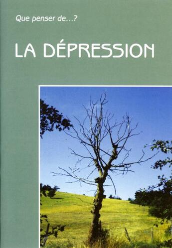 Couverture du livre « La depression » de Catalan Jf aux éditions Fidelite