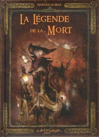 Couverture du livre « La légende de la mort » de Anatole Le Braz et Xavier Husson aux éditions Au Bord Des Continents