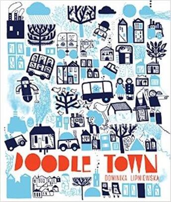 Couverture du livre « Doodle town » de Dominika Lipniewska aux éditions Tate Gallery