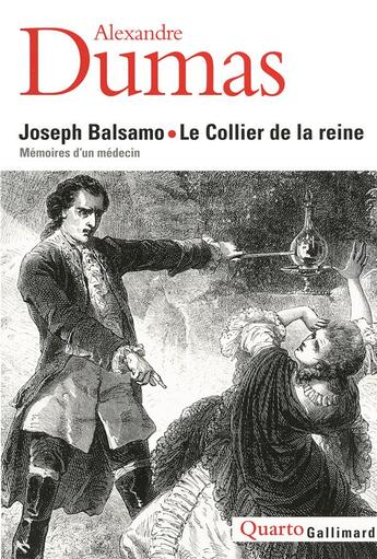 Couverture du livre « Mémoires d'un médecin Tome 1 ; Joseph Balsamo ; le collier de la reine » de Alexandre Dumas aux éditions Gallimard