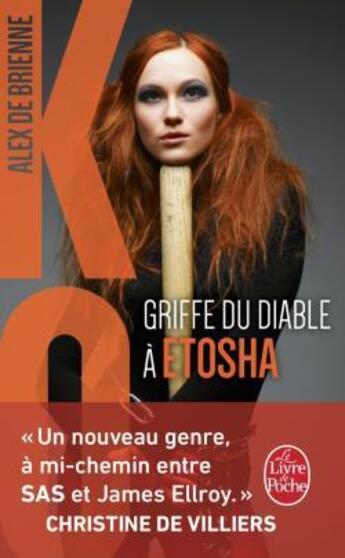 Couverture du livre « KO t.3 ; griffe du diable à Etosha » de Alex De Brienne aux éditions Le Livre De Poche