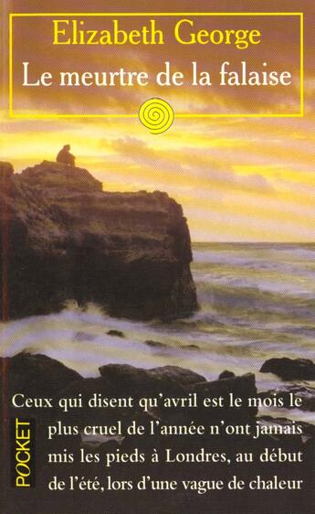 Couverture du livre « Meurtre De La Falaise » de Elizabeth George aux éditions Pocket