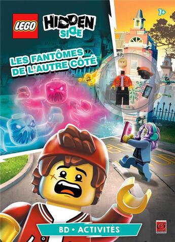 Couverture du livre « Lego hidden side le fantome de l'autre cote » de  aux éditions Carabas