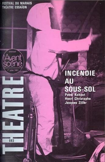 Couverture du livre « Incendie au sous-sol » de Pavel Kohout aux éditions Avant-scene Theatre