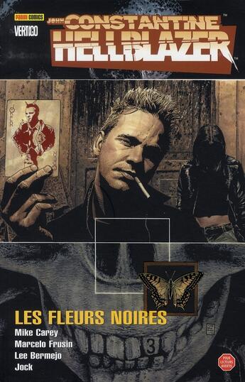 Couverture du livre « John Constantine Hellblazer t.3 : les fleurs noires » de Lee Bermejo et Marcelo Frusin et Mike Carey et Jock aux éditions Panini