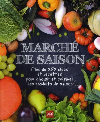 Couverture du livre « Marché de saison » de Pascale Paolini aux éditions Prat Prisma