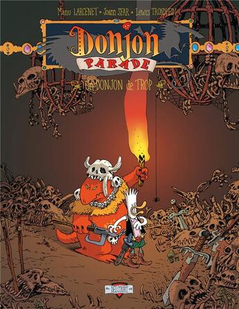 Couverture du livre « Donjon Parade t.1 : un donjon de trop » de Joann Sfar et Manu Larcenet et Lewis Trondheim aux éditions Delcourt