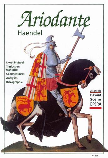 Couverture du livre « L'avant-scène opéra n.201 ; Ariodante » de Georg Friedrich Haendel aux éditions L'avant-scene Opera