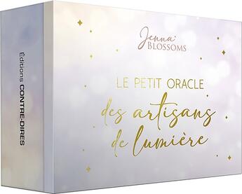 Couverture du livre « Le petit oracle des artisans de lumière » de Blossoms Jenna aux éditions Contre-dires