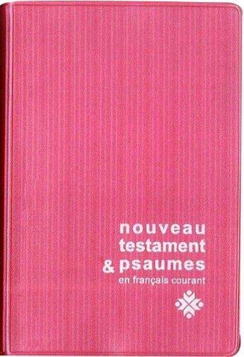 Couverture du livre « Nouveau Testament et psaumes format miniature » de  aux éditions Bibli'o