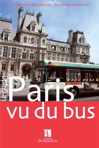 Couverture du livre « Paris vu du bus » de  aux éditions Bonneton