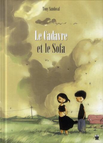 Couverture du livre « Le cadavre et le sofa » de Tony Sandoval aux éditions Paquet