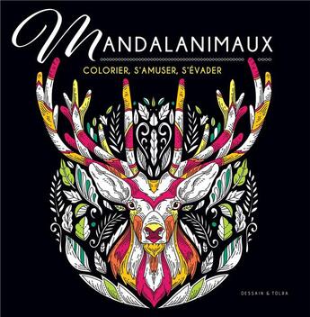 Couverture du livre « Mandalanimaux » de  aux éditions Dessain Et Tolra