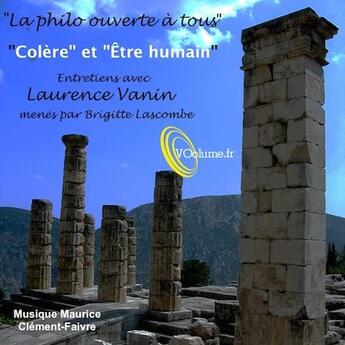 Couverture du livre « Colere et etre humain » de  aux éditions Voolume