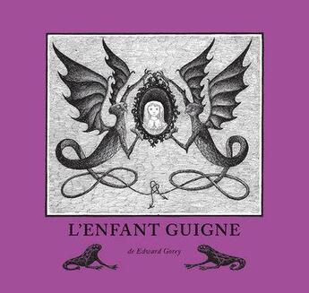 Couverture du livre « L'enfant guigne » de Gorey Edward aux éditions Le Tripode