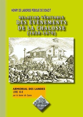 Couverture du livre « Armorial des landes t.3.b » de De Cauna aux éditions Editions Des Regionalismes