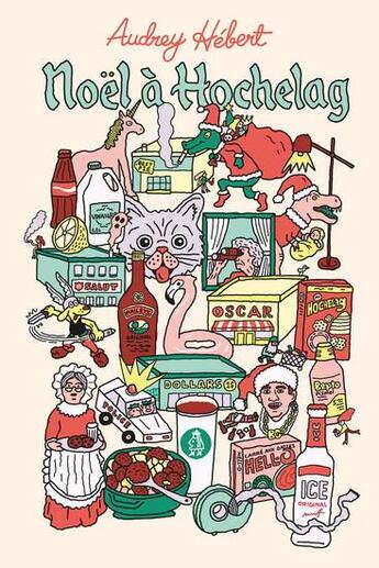 Couverture du livre « Noël à Hochelag » de Audrey Hebert aux éditions Les Editions De Ta Mere