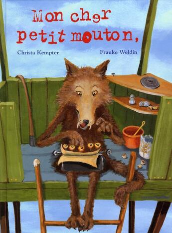 Couverture du livre « Mon cher petit mouton » de Kempter/Weldin aux éditions Nord-sud