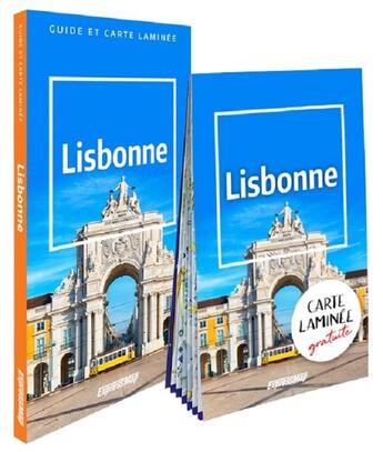 Couverture du livre « Lisbonne (guide et carte laminee) » de  aux éditions Expressmap