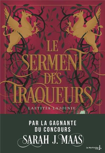 Couverture du livre « Le serment des traqueurs » de Laetitia Lajoinie aux éditions La Martiniere Jeunesse