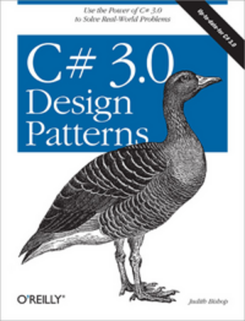 Couverture du livre « C# 3.0 Design Patterns » de Judith Bishop aux éditions O'reilly Media