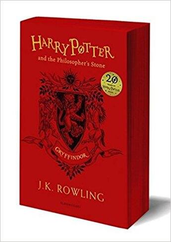 Couverture du livre « HARRY POTTER AND THE PHILOSOPHER''S STONE - GRYFFINDOR EDITION » de J. K. Rowling aux éditions Bloomsbury