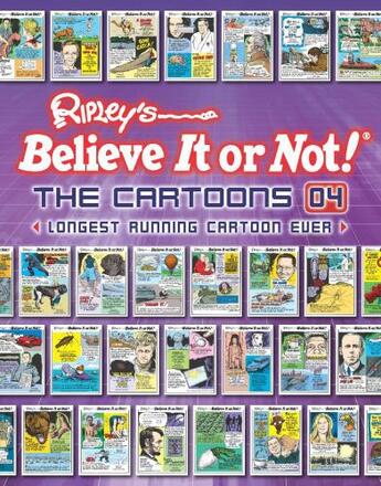 Couverture du livre « Ripley's Believe It or Not! The Cartoons 04 » de Ripley'S Believe It Or Not Catherine aux éditions Ripley Publishing