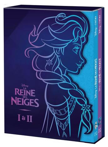 Couverture du livre « La Reine des Neiges t.1 et 2 » de Disney aux éditions Disney Hachette