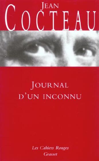 Couverture du livre « Journal d'un inconnu » de Jean Cocteau aux éditions Grasset