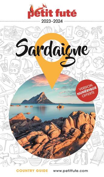 Couverture du livre « Sardaigne 2023 petit fute » de Collectif Petit Fute aux éditions Le Petit Fute