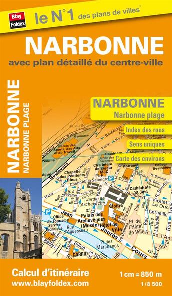 Couverture du livre « Plan Narbonne » de  aux éditions Blay Foldex