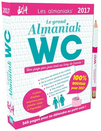 Couverture du livre « Le grand almaniak des WC 2017 » de  aux éditions Editions 365