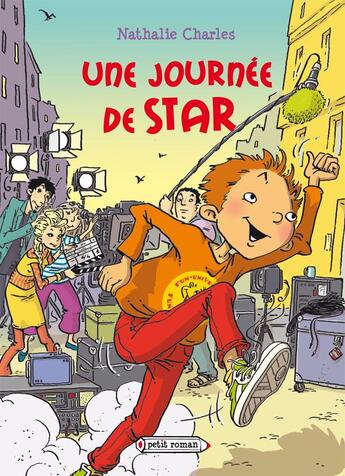 Couverture du livre « Une journée de star » de Nathalie Charles aux éditions Rageot