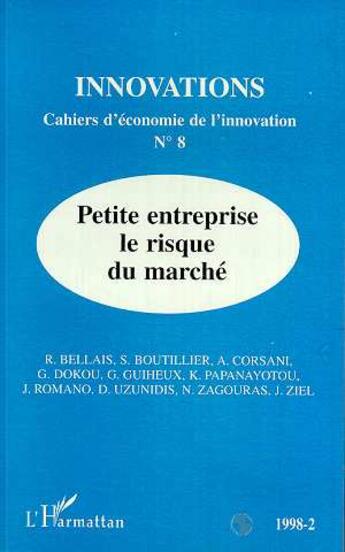 Couverture du livre « Petite entreprise, le risque » de  aux éditions L'harmattan